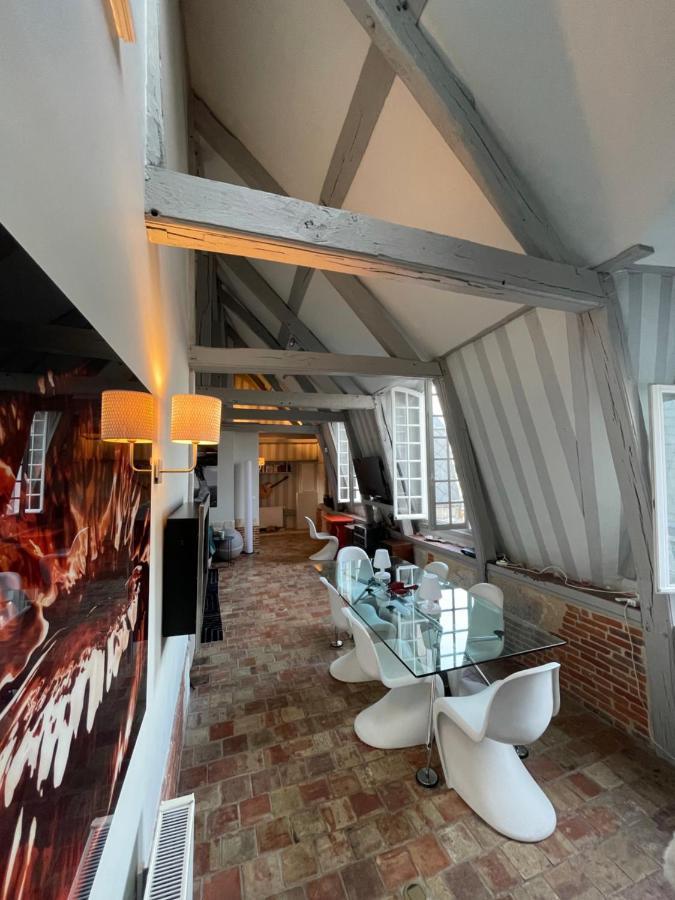 Le Loft Du Homard Bleu - Entre Ciel Et Mer - Free Parking 500M Онфлёр Экстерьер фото